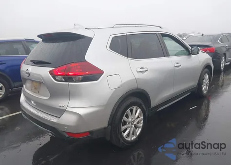 2019 Nissan Rogue Sv z USA, uszkodzony, nr VIN JN8AT2MT8KW252353